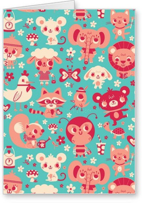 

Lolprint Pattern Greeting Card(Multicolor, Pack of 1)