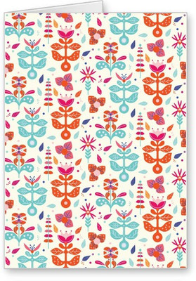 

Lolprint Pattern Greeting Card(Multicolor, Pack of 1)