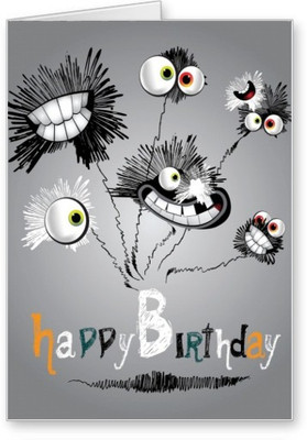 

Lolprint Happy Birthday Greeting Card(Multicolor, Pack of 1)