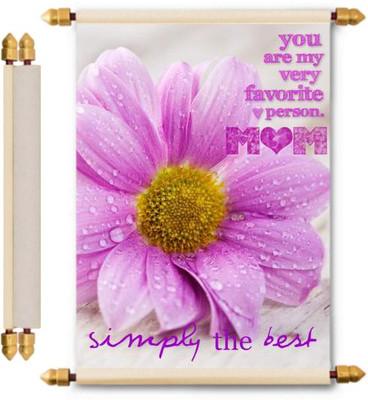 

Lolprint Mothers Day Gifts Scroll Greeting Card(Multicolor, Pack of 1)