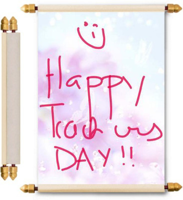 

Lolprint Teachers Day Gifts Scroll Greeting Card(Multicolor, Pack of 1)