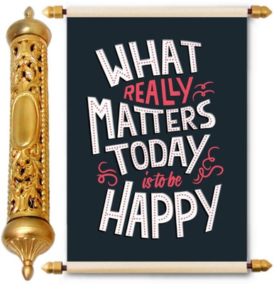 

Lolprint Gold Birthday Gift Scroll Greeting Card(Multicolor, Pack of 1)