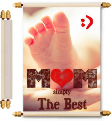 

Lolprint Mothers Day Gifts Scroll Greeting Card(Multicolor, Pack of 1)