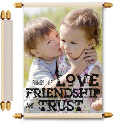 

Lolprint Friendship Gifts Scroll Greeting Card(Multicolor, Pack of 1)
