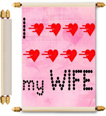 

Lolprint Love Scroll Greeting Card(Multicolor, Pack of 1)