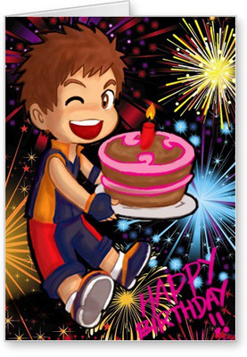 

Lolprint Happy Birthday Greeting Card(Multicolor, Pack of 1)
