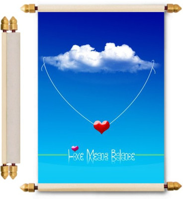 

Lolprint Love Scroll Greeting Card(Multicolor, Pack of 1)