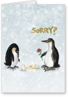 

Lolprint Sorry Greeting Card(Multicolor, Pack of 1)