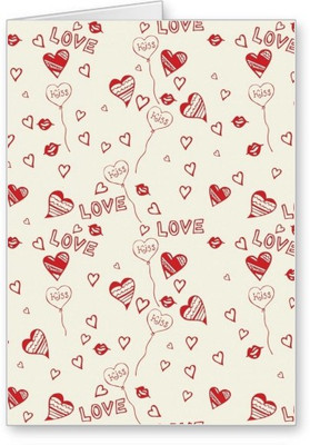 

Lolprint Pattern Greeting Card(Multicolor, Pack of 1)