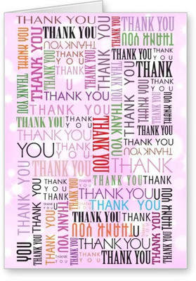

Lolprint Thank You Greeting Card(Multicolor, Pack of 1)