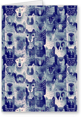 

Lolprint Pattern Greeting Card(Multicolor, Pack of 1)