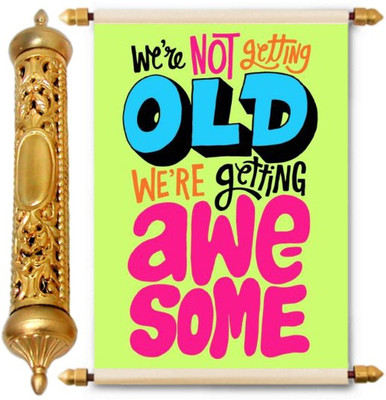 

Lolprint Gold Birthday Gift Scroll Greeting Card(Multicolor, Pack of 1)