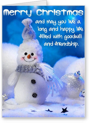 

Lolprint Merry Christmas Greeting Card(Multicolor, Pack of 1)