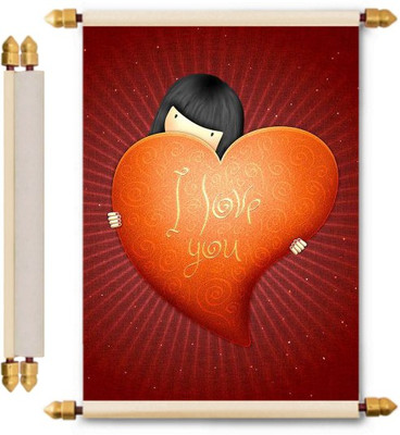 

Lolprint Love Scroll Greeting Card(Multicolor, Pack of 1)