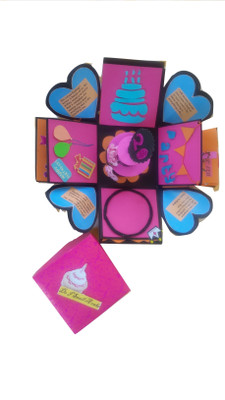 

RMantra Greeting Card(Blue, Pink, Pack of 1)