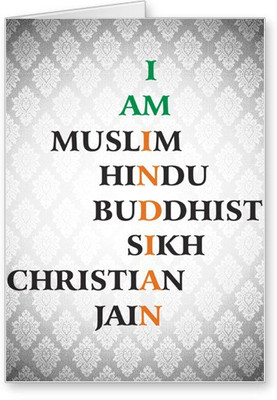 

Lolprint I am INDIAN Independence Day Greeting Card(Multicolor, Pack of 1)