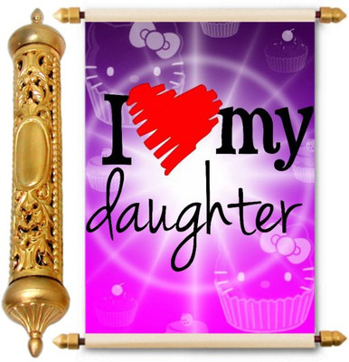 

Lolprint Gold Love Scroll Greeting Card(Multicolor, Pack of 1)