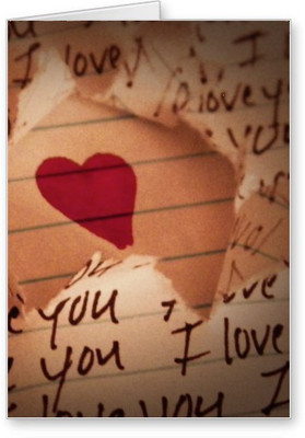 

Lolprint I Love You Heart Greeting Card(Multicolor, Pack of 1)