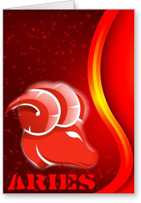 

Lolprint Aries Zodiac Sign Greeting Card(Multicolor, Pack of 1)