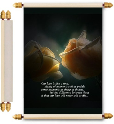 

Lolprint Love Scroll Greeting Card(Multicolor, Pack of 1)