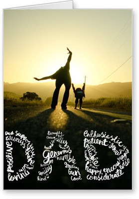 

Lolprint DAD Fathers Day Greeting Card(Multicolor, Pack of 1)