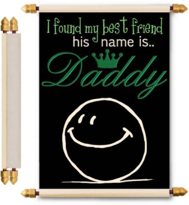 

Lolprint Fathers Day Scroll Greeting Card(Multicolor, Pack of 1)