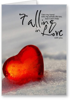 

Lolprint Falling in Love Greeting Card(Multicolor, Pack of 1)