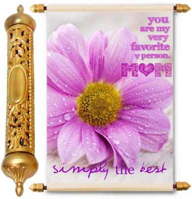 

Lolprint Gold Mothers Day Gift Scroll Greeting Card(Multicolor, Pack of 1)