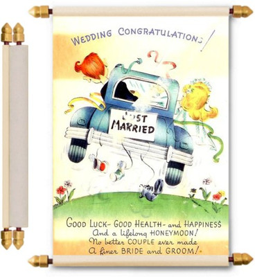 

Lolprint Anniversary Scroll Greeting Card(Multicolor, Pack of 1)