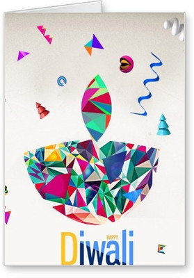 

Lolprint Diwali Greeting Card(Multicolor, Pack of 1)