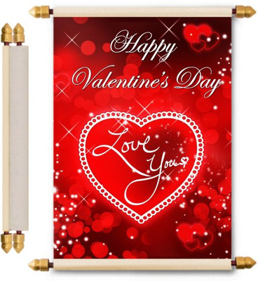 

Lolprint Love Scroll Greeting Card(Multicolor, Pack of 1)