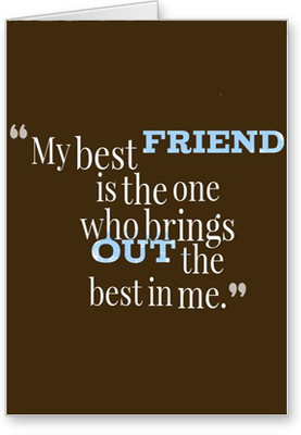 

Lolprint Best Friend Friendship Day Greeting Card(Multicolor, Pack of 1)
