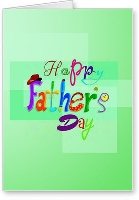 

Lolprint Happy Fathers Day Greeting Card(Multicolor, Pack of 1)