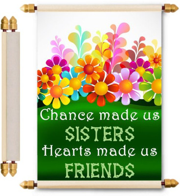 

Lolprint Rakhi Gifts Scroll Greeting Card(Multicolor, Pack of 1)