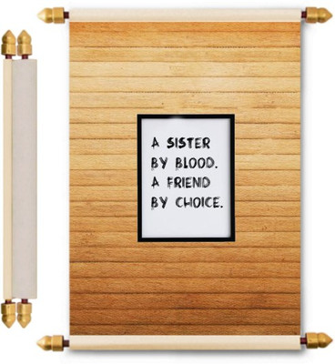 

Lolprint Rakhi Gifts Scroll Greeting Card(Multicolor, Pack of 1)