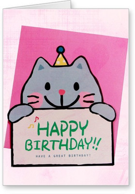 

Lolprint Happy Birthday Greeting Card(Multicolor, Pack of 1)