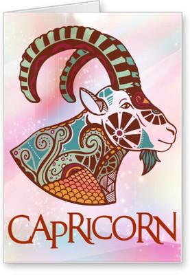 

Lolprint Capricorn Zodiac Sign Greeting Card(Multicolor, Pack of 1)