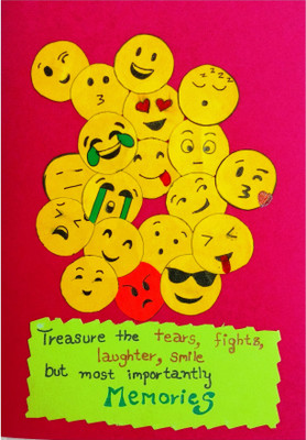 RMantra Friendship Greeting Card(Red, Pack of 1)
