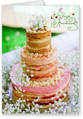 

Lolprint Happy Anniversary Greeting Card(Multicolor, Pack of 1)