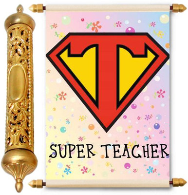 

Lolprint Gold Teachers Day Gift Scroll Greeting Card(Multicolor, Pack of 1)