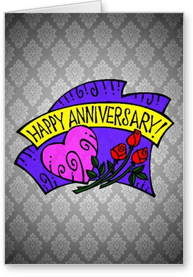 

Lolprint Happy Anniversary Greeting Card(Multicolor, Pack of 1)