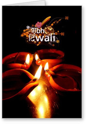 

Lolprint Diwali Greeting Card(Multicolor, Pack of 1)