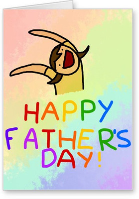 

Lolprint Cute Happy Father's Day Greeting Card(Multicolor, Pack of 1)