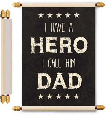 

Lolprint Fathers Day Scroll Greeting Card(Multicolor, Pack of 1)