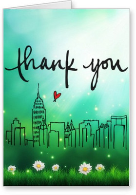 

Lolprint Thank You Greeting Card(Multicolor, Pack of 1)
