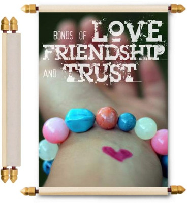

Lolprint Friendship Gifts Scroll Greeting Card(Multicolor, Pack of 1)