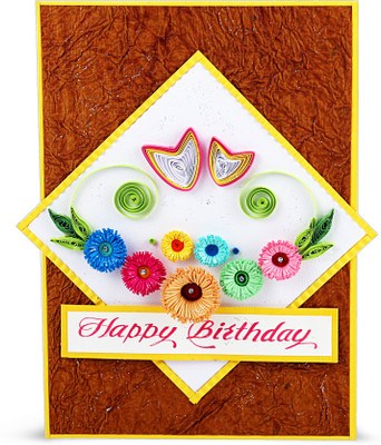 

Handcrafted Emotions Greeting Card(Multicolor, Pack of 1)
