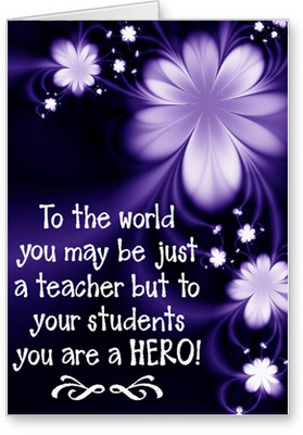 

Lolprint Hero Teachers Day Greeting Card(Multicolor, Pack of 1)