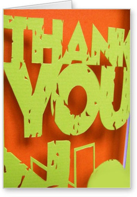 

Lolprint Thank You Greeting Card(Multicolor, Pack of 1)