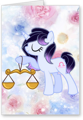 

Lolprint Libra Zodiac Sign Greeting Card(Multicolor, Pack of 1)